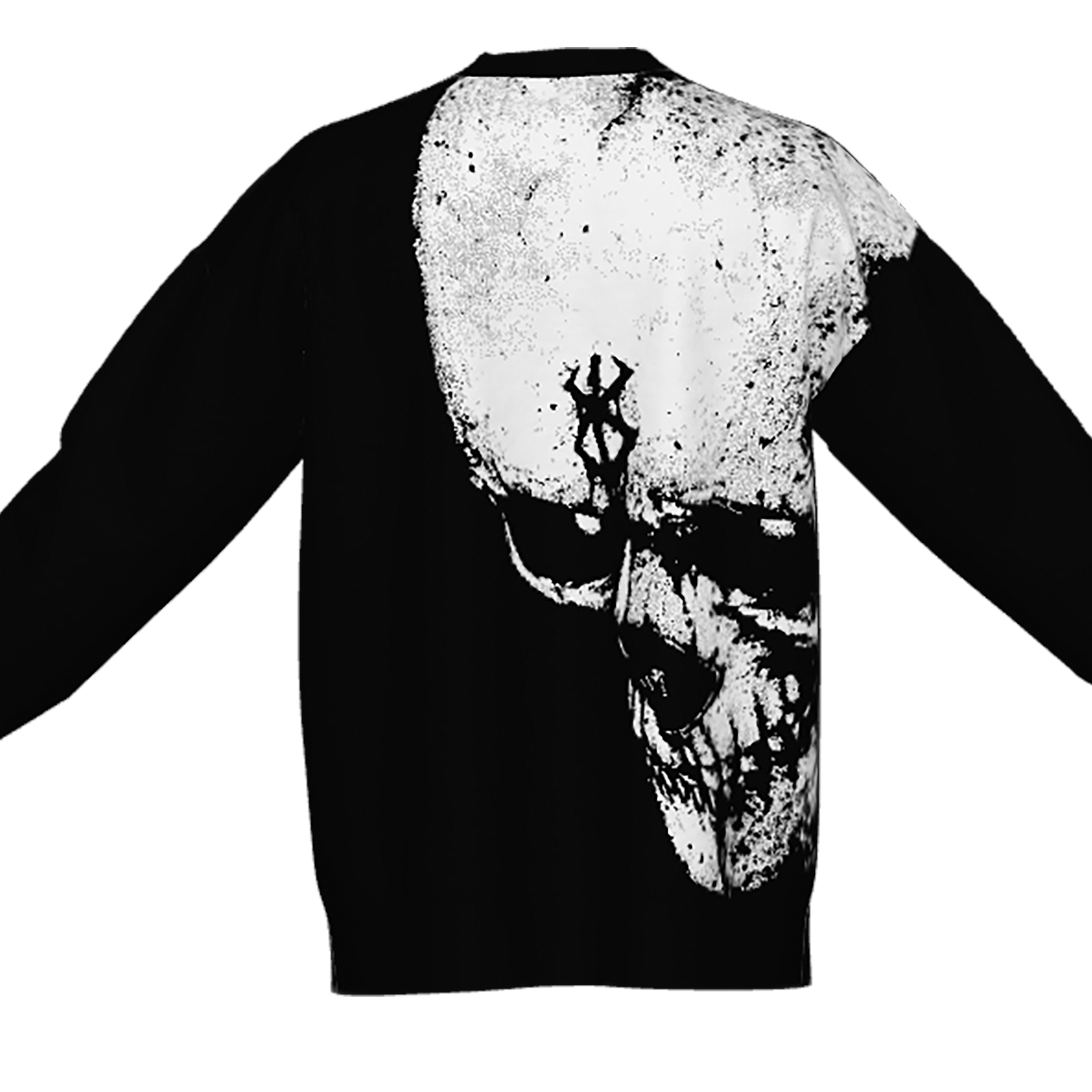 Skull Knight Knit Sweater